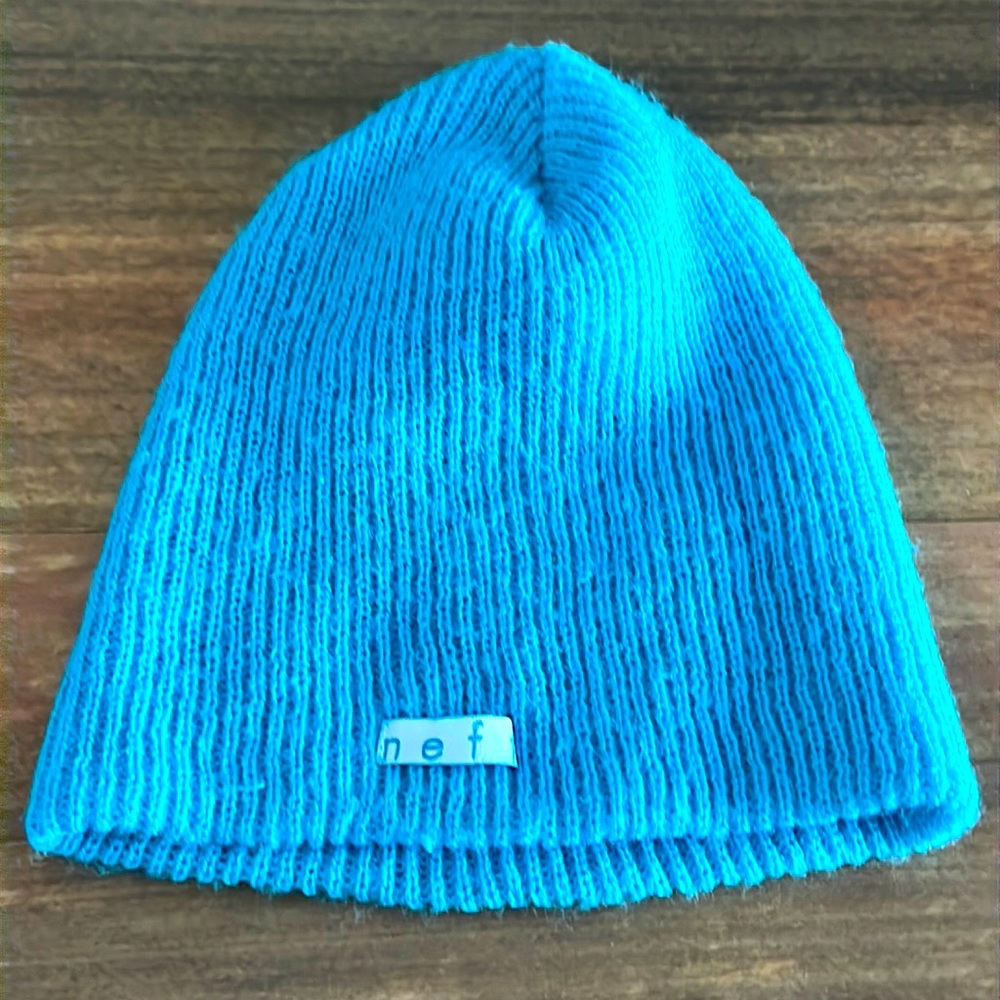 Neff Turquoise Blue Beanie Hat